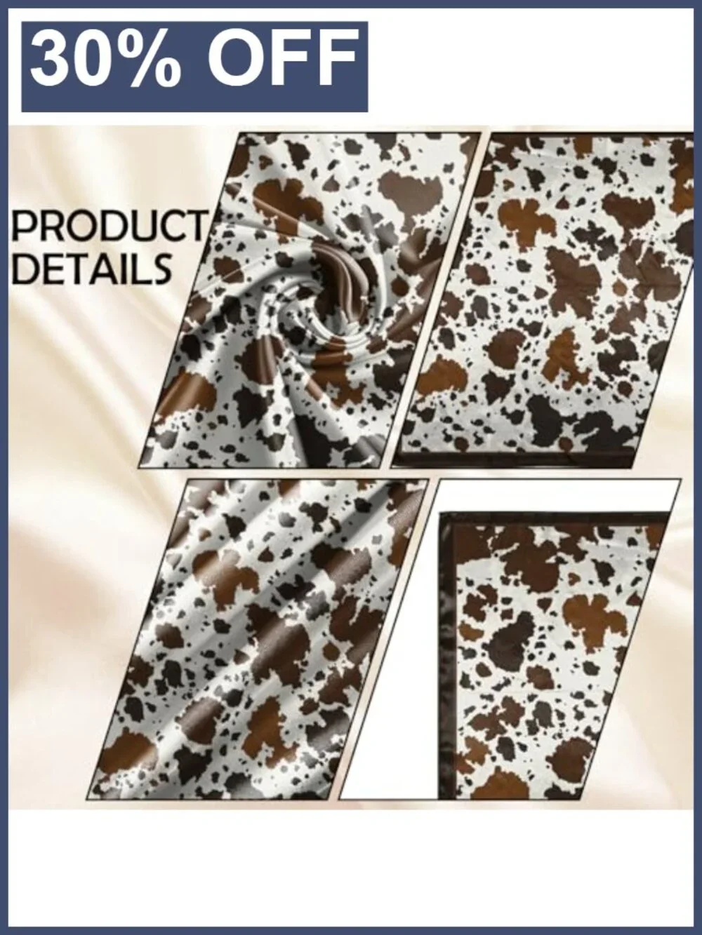 Silk Feeling Satin Square Scarf 27.5in Hair Wrap Headwear